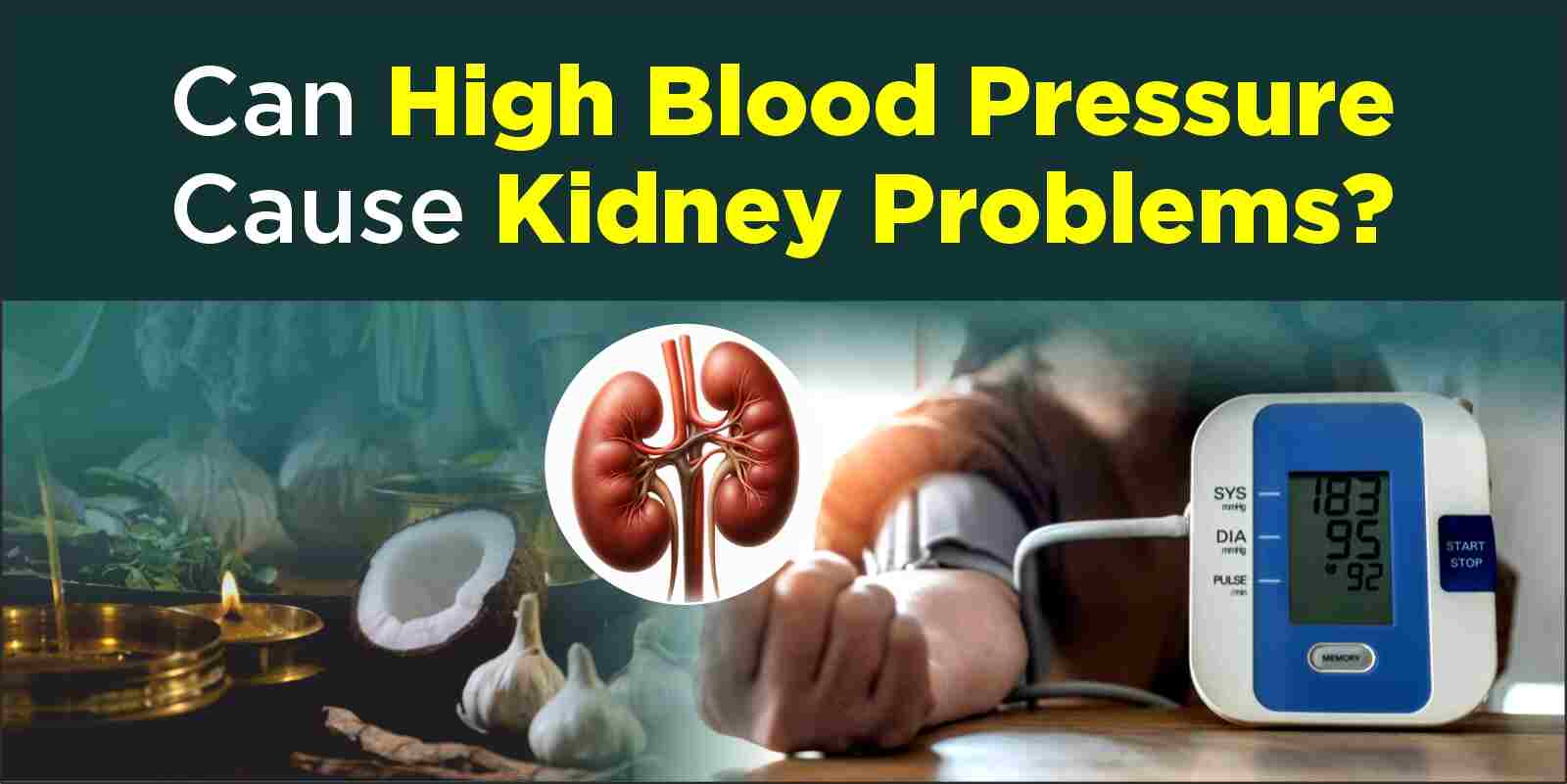 Can High Blood Pressure Cause Kidney Problems?